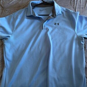 Under Armour Men's Light Blue Polo Shirt